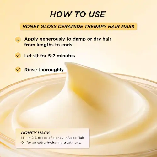 Honey Gloss Ceramide Therapy Hydrating Hair – Image 4