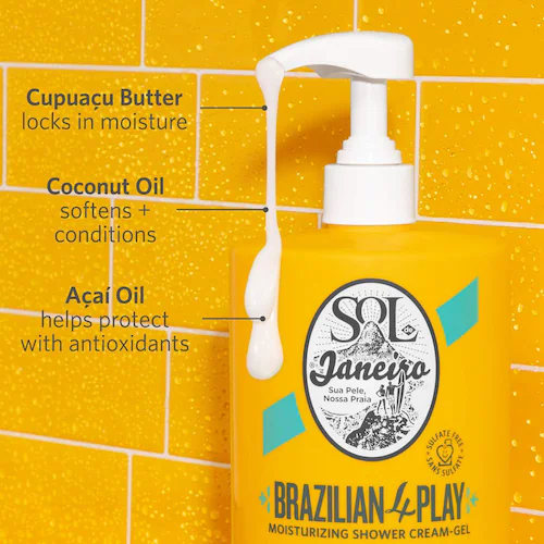 Brazilian Play Moisturizing Shower Cream-Gel – Image 4