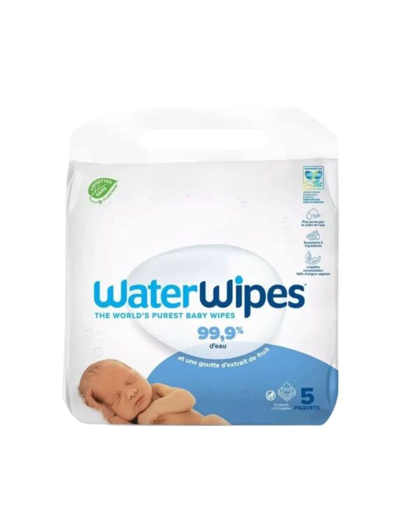 Waterwipes Lot de 4 x 60 Lingettes